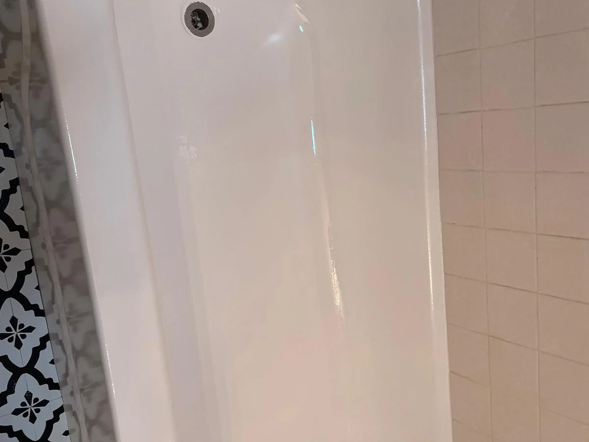 Tile Work. Straight lines, even grout, and a shower that stays dry.